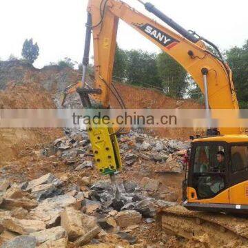 excavator attachment for hydraulic hammer