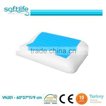 Memory Foam Anatomic Pillow With Gel