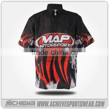 OEM sublimation printing polyester motorcycle & auto racing wear