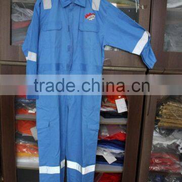 safety 100% COTTON LIGHT BLUE Coveralls for europe market,Netherlands coverall,coverall for oil and gas