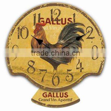 2011 fashion design decoration wood wall clock