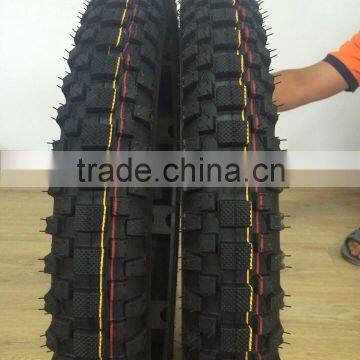 Motorcycle Tyre 3.75-19 3.00-14 3.00-21 2.75-21 6PR Black photo-6