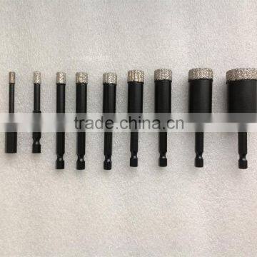 brazed core drill bit