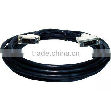 DVI-D Computer Digital Connector Cable 5ft 18Pin M-M