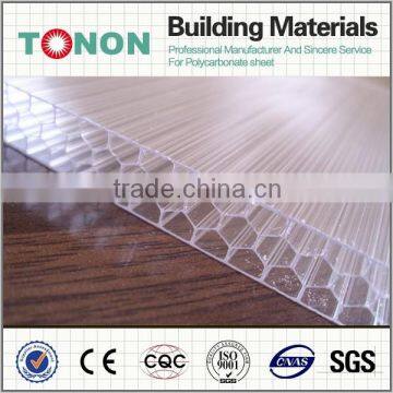 construction material 6mm clear polycarbonate sheet of plastic sheet