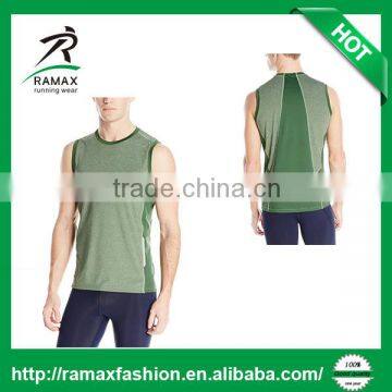 Ramax Custom Men Sports Running Gym Mesh Sleeveless Tank Tops