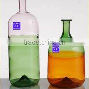 50ml small glass wine bottle