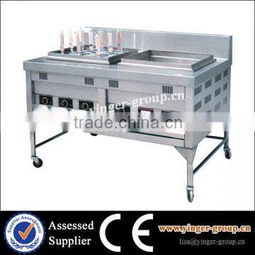 commercial stainless steel electric italy pasta cooking cooker machine
