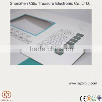 Customized membrane keyboard sticker printing