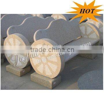 Wheel Style Granite Bench