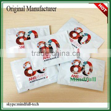 6*8cm Sachet Wholesale Cheap Single Restaurant Wet Wipes/Hand Wet Wipes