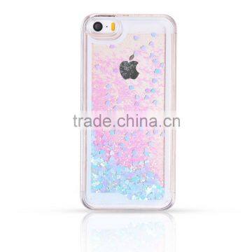 glitter for iphone 6 liguid cell phone case