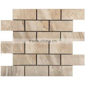 rustic ceramic mosaics, glazed brick mosaic, modern house mosaic design(PMSG236)