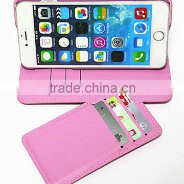2016 Newest Design pu Leather Wallet Case for Iphone 6s/6s Plus