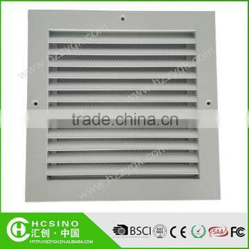 Aluminum Powder Coated Air Linear Grilles Diffuser in HVAC System/Dampers Air Directional Ceiling Diffusers