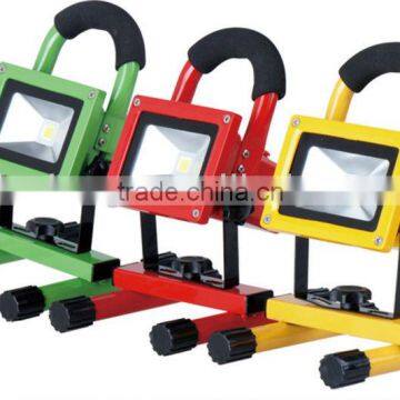 IP65 Portable Rechargeable 6W 10W 30W 50W Outdoor Led Flood Light