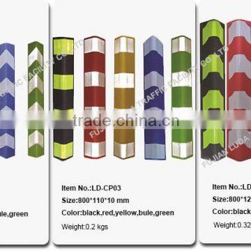 Multicolor 800mm Height Corner Bumper Guards for Parking Lot photo-4