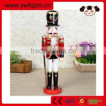 Hot new product for 2016 wooden nutcracker,Lovely wooden toy nutcracker,Christmas nutcracker statue