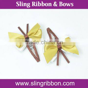 2015 New Design Butterfly Ribbon Hair Clip Wholesale