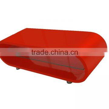 EGG ELEGANT DESIGN TV UNIT ROUNDMDF HIGH GLOSSY PAINT Lcd tv Stand Modern Cabinet photo-5