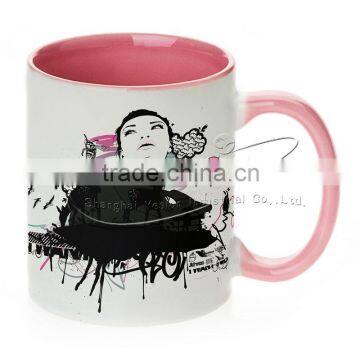 sulimation colour mug 11oz/ mug sublimation for present