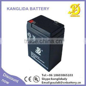 6V 4AH rechargeable sealed lead acid battery for LED lantern