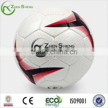 Leather soccer ball