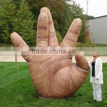 Giant inflatable hand model advertising balloon F1102