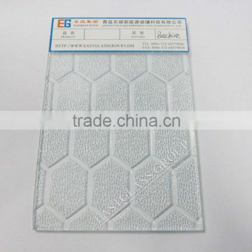 3mm-8mm Beehive Pattern Glass