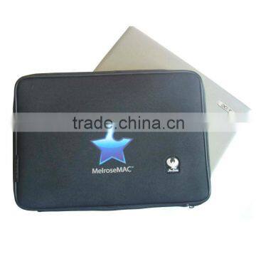 Neoprene waterproof black laptop bag
