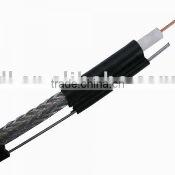 RG6 Coaxial cable(RG6 Cable,Coaxial cable) with and without messenger,used for CATV,CCTV,Main TV Distribution system