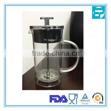 600ml plastic Glass cold press coffee