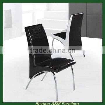 new hot selling brown leather dining chair