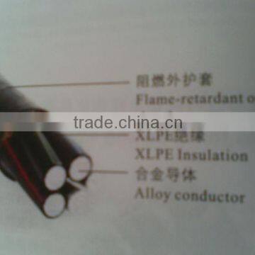 0.6/1kv Aluminum Alloy Conductor XLPE insulation sheath power cable