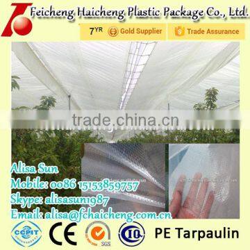 Crystal PE Material Plastic Tarpaulin For Greenhouse Covers