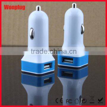 2014 Wholesale High Grade Dual USB 12v 1a Output USB Car Charger