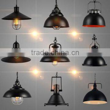 Popular vintage metal pendant light for USA market