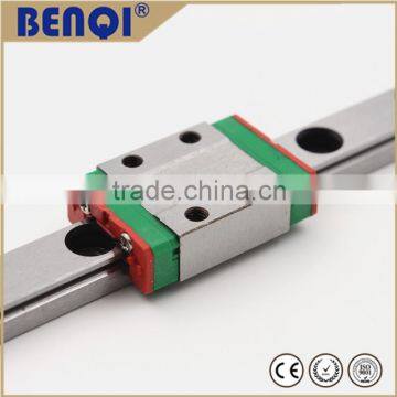 Miniature linear guideway mgn7h 500mm + 1 block made in china