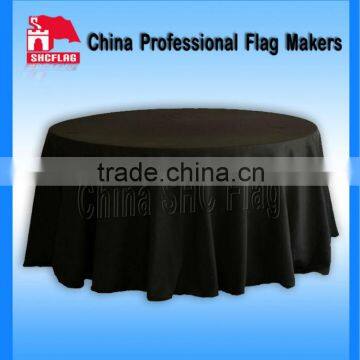Custom Design Round Wedding Table Cloth Promotional Table Cloth