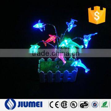 9L dolphin shape deocration led holiday light