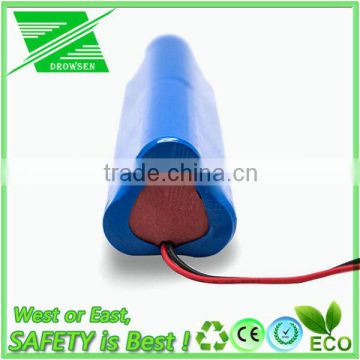 11.1v 4.4ah battery 18650 1 year warranty CE/ROHS/UN38.3/MSDS E-bike, EV application