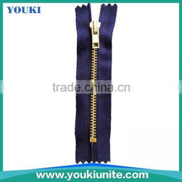 4# Woven Tape Metal Zipper Cloth-end With Auto-Lock YKM-2003