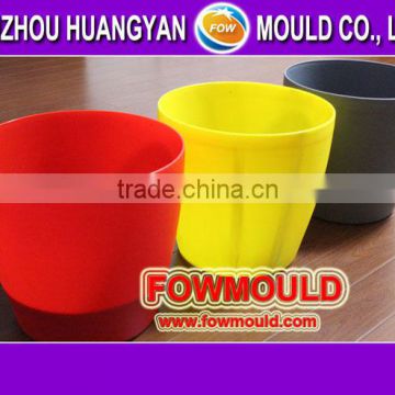 Round garden flower pot mold/mould