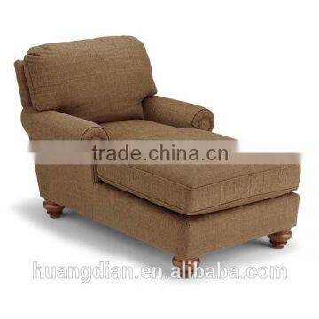 cheap price modern design linen covered wooden hotel bedroom furniture lounge chair