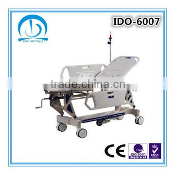 Hospital Abs Emergency Resuscitation Trolley Stretcher Bed