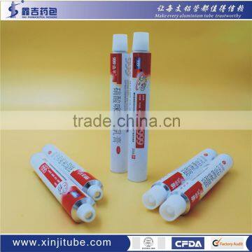 CFDA Certified Pharmaceutical/ Cosmetic Collapsible Aluminum Tube Gel