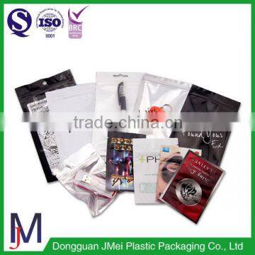 China Hot Plastic Heat Seal Bag With Zipper/three Sides Zip Lock Sealed Pouch photo-3