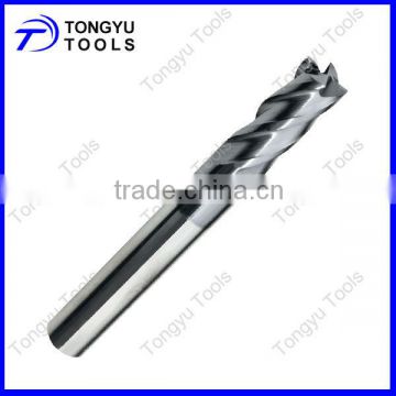 TiAlN coated carbide end mill