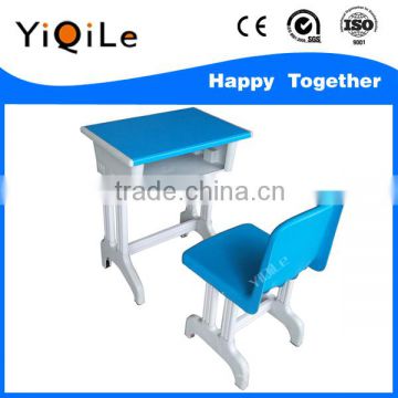 Colourful kids furniture children writing adjustable desk and chair