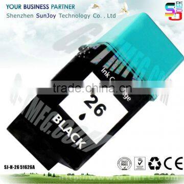 Wholesale Printer Ink Cartridge Compatible 51626A 26 for Designjet 600 series Designjet 600 Printer (E/A0-size)